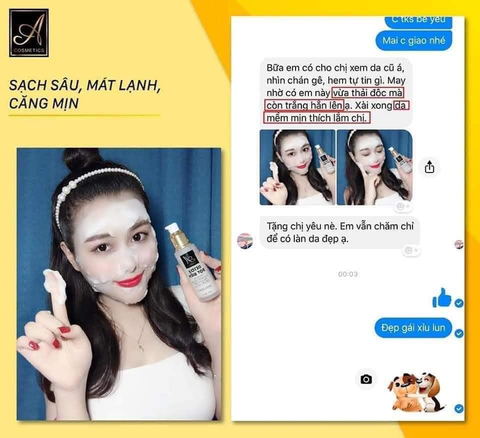 Feedback xài Detox bọt biển chất ngất