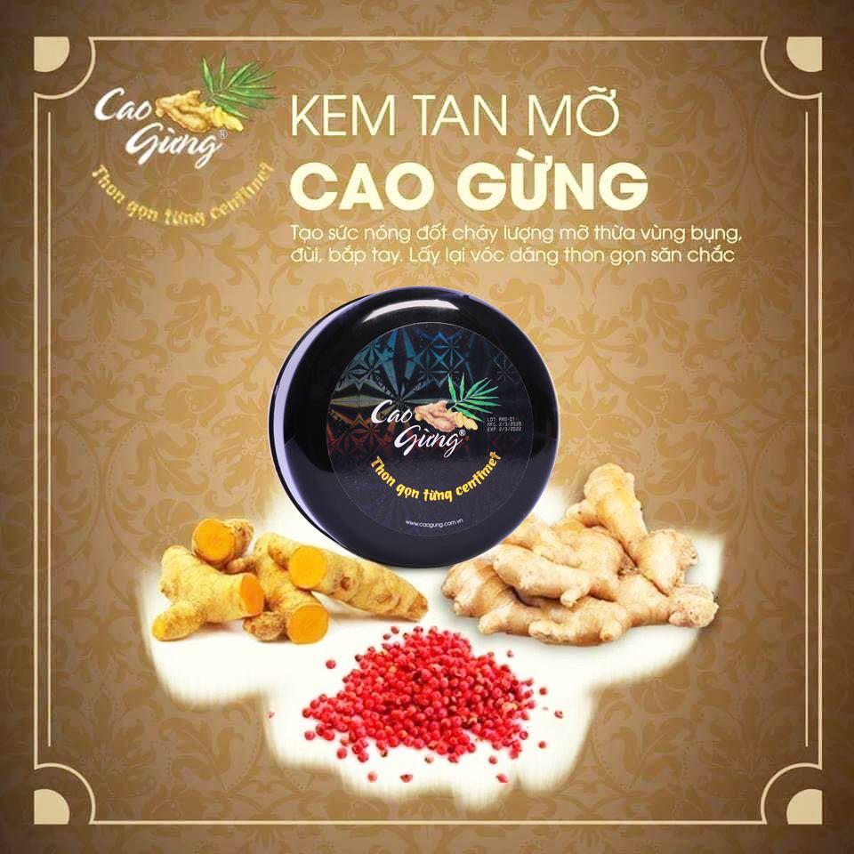 Cao gừng - sự lựa chọn tinh tế dành cho vóc dáng phụ nữ