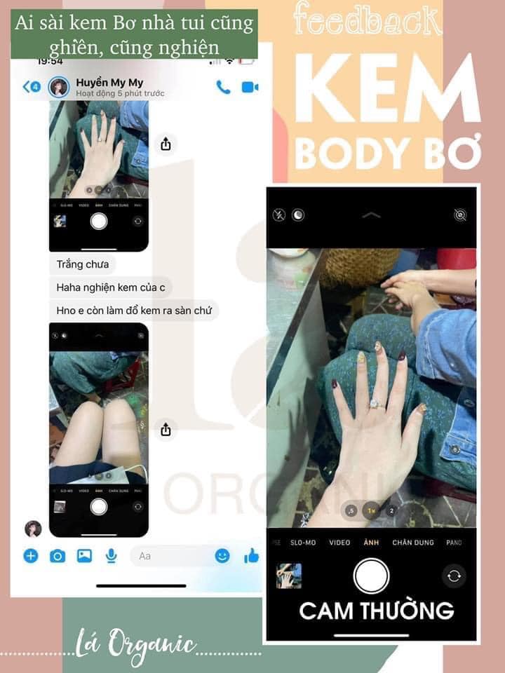 Muốn da đẹp, trắng mịn thì phải chăm sóc kiên trì dưỡng da với Kem Body Bơ