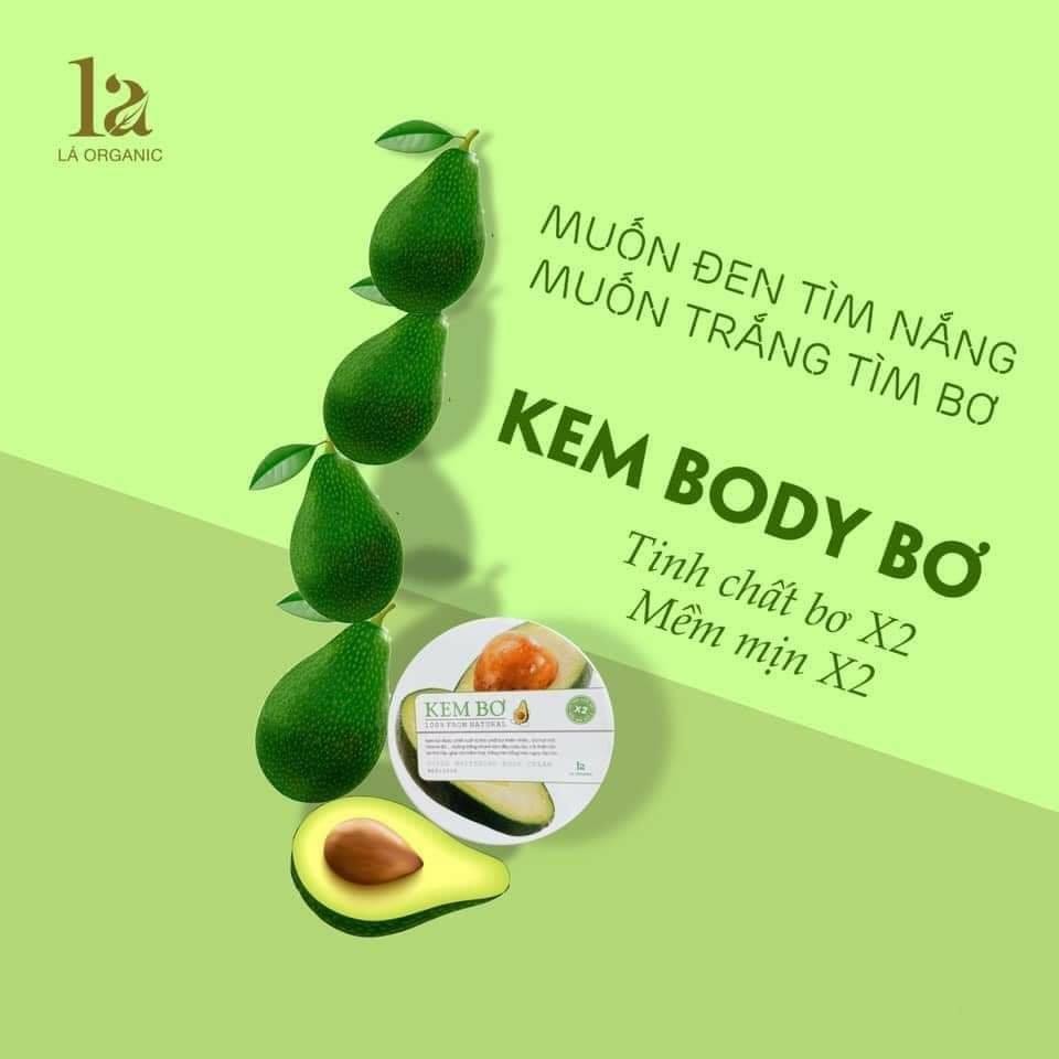 Gì chứ muốn trắng khoẻ auto xinh thì không thể thiếu Kem Body Bơ