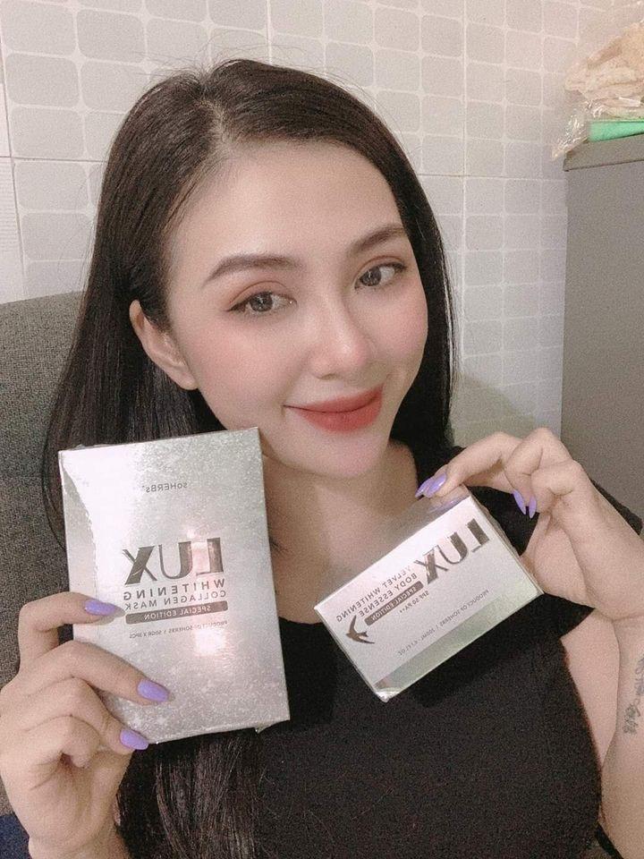 Ca sỉ thảo milk tin dùng bộ đôi kem body lux và ủ dịch yến collagen