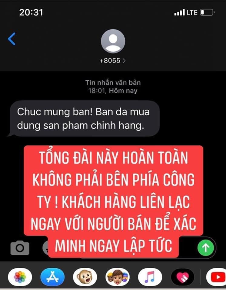Cảnh báo hàng giả Kem body Lemon