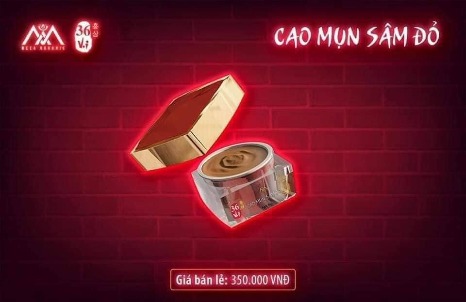 Cao Mụn Sâm Đỏ - 9 NGƯỜI DÙNG 10 NGƯỜI MÊ