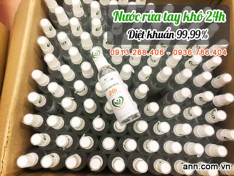 Sỉ nước rửa tay khô diệt khuẩn 24h Thiên Nhiên Việt