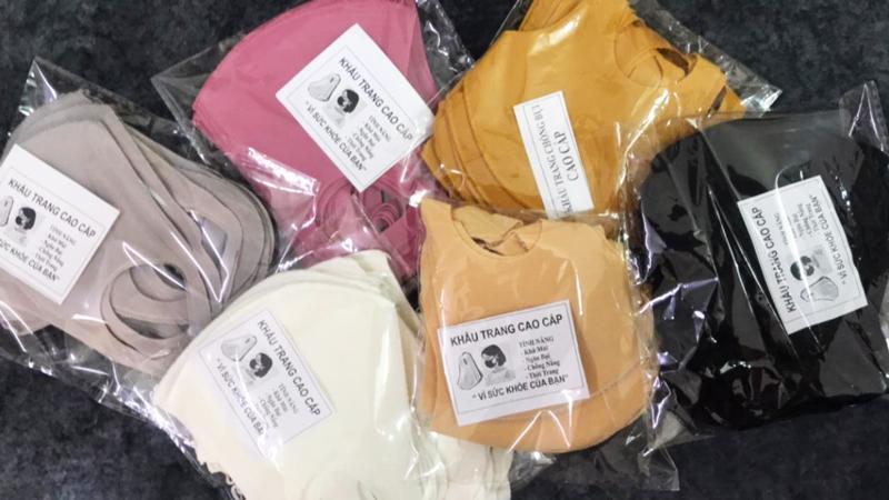 Xưởng sỉ khẩu trang vải thun giá rẻ chất lượng tốt