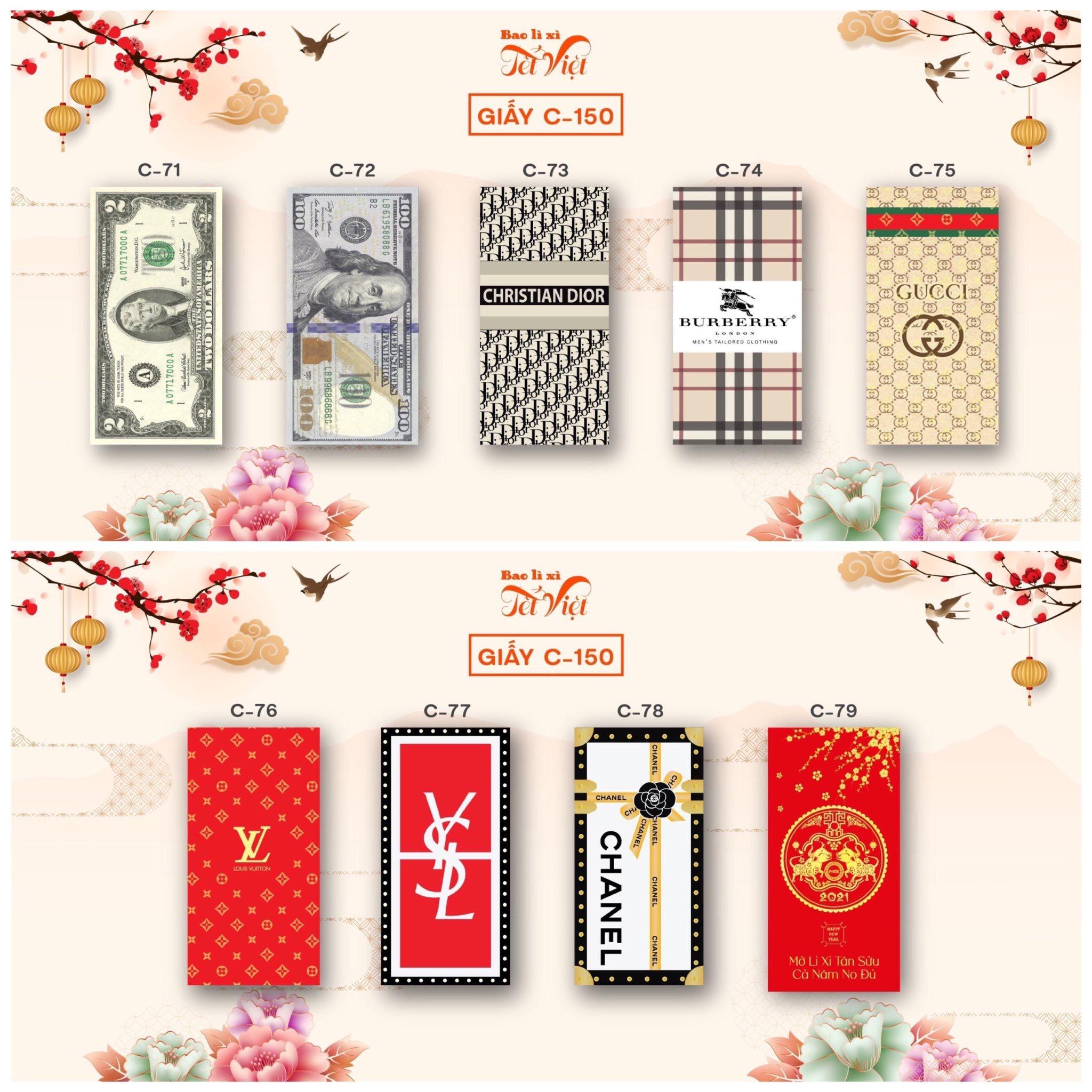 Sỉ bao lì xì tết 2021