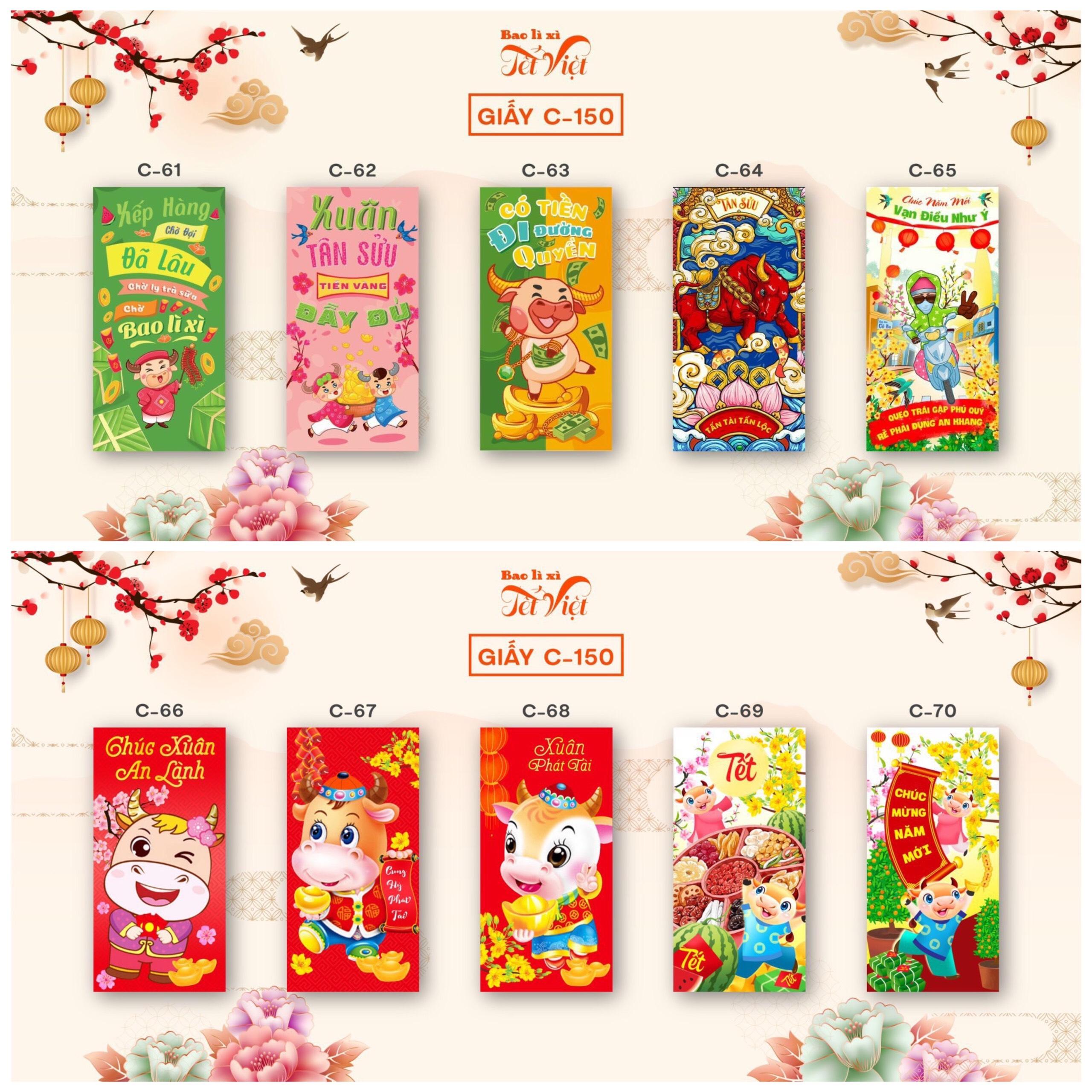 Sỉ bao lì xì tết 2021