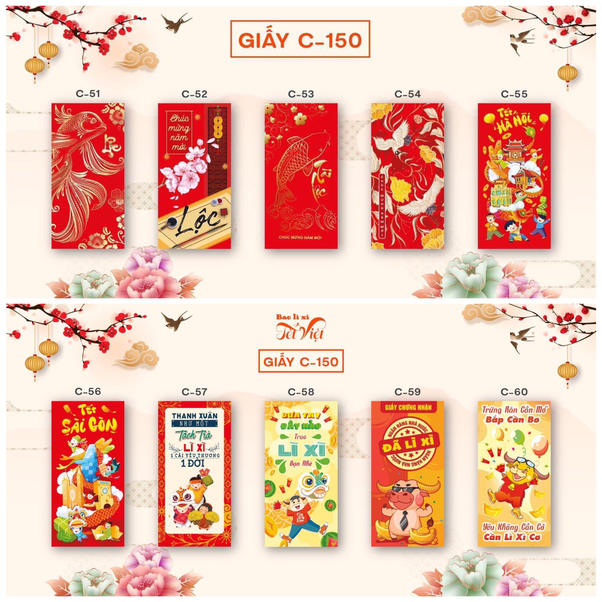 Sỉ bao lì xì tết 2021